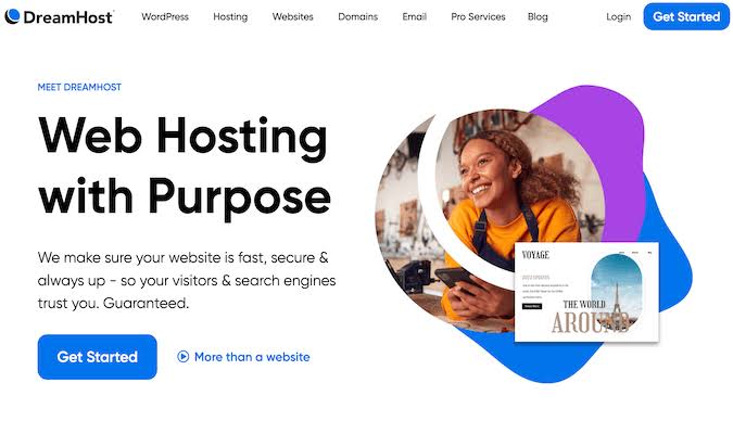 dreamhost: Best Web Hosting For Small Business
