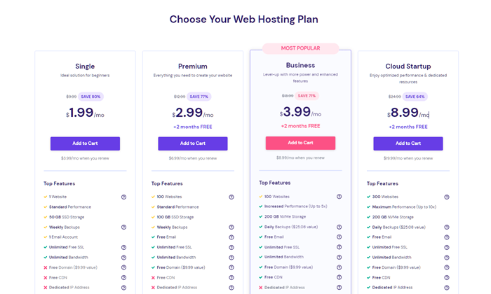 create a website with Hostinger