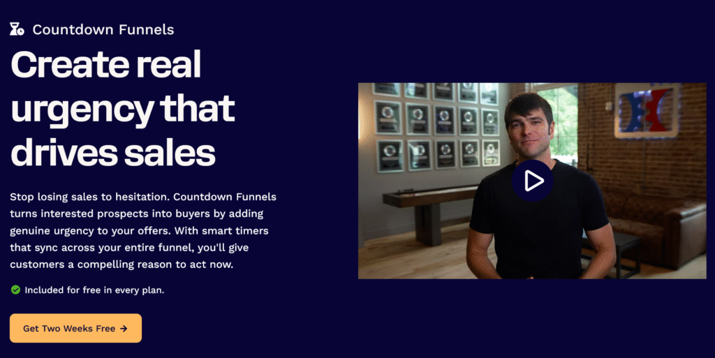 clickfunnels: countdown funnels