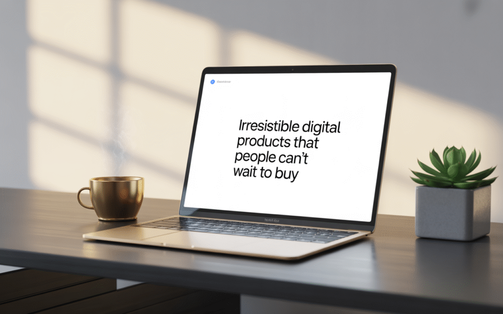how to sell digital products