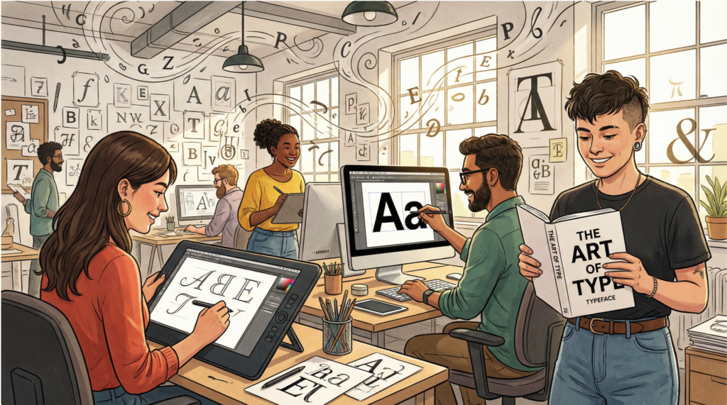 Fonts & Typography - Best Digital Products to Sell