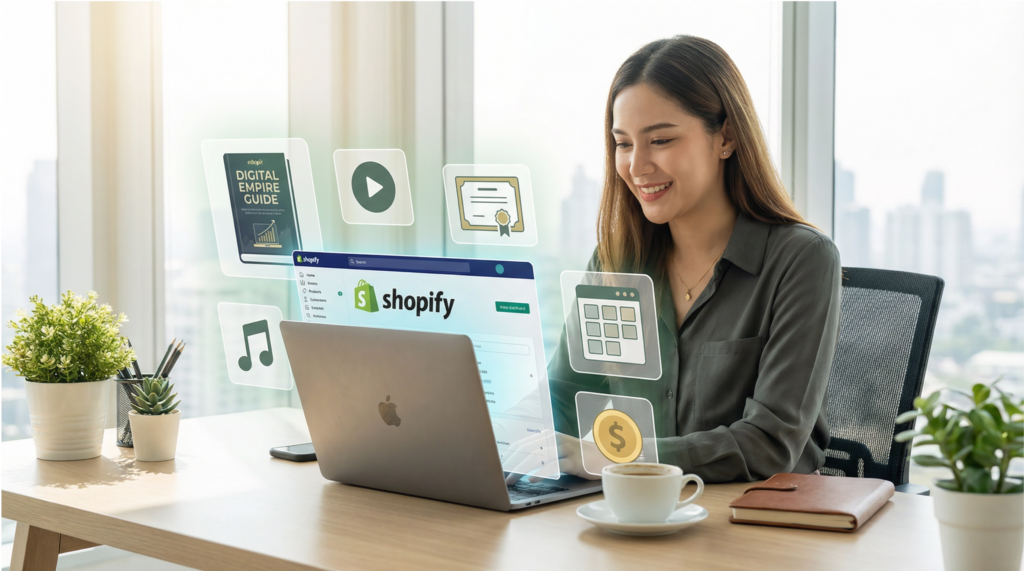 Shopify - Best Platforms to Sell Digital Products