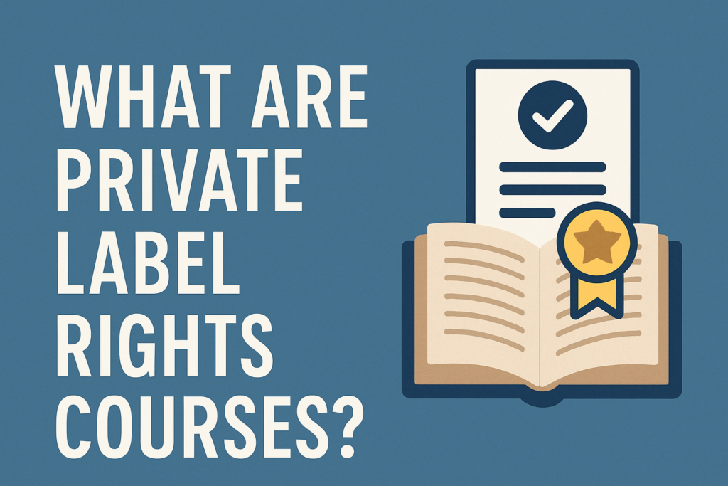 private label rights courses
