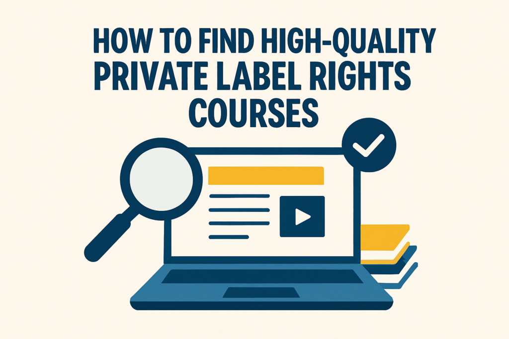 private label rights courses