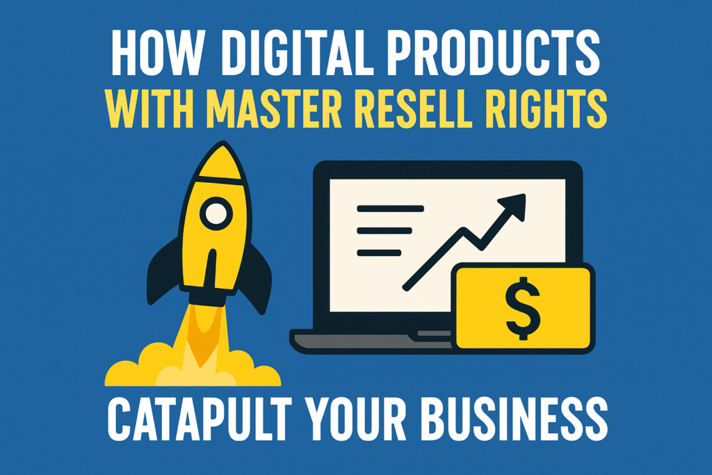 digital product with master resell rights 